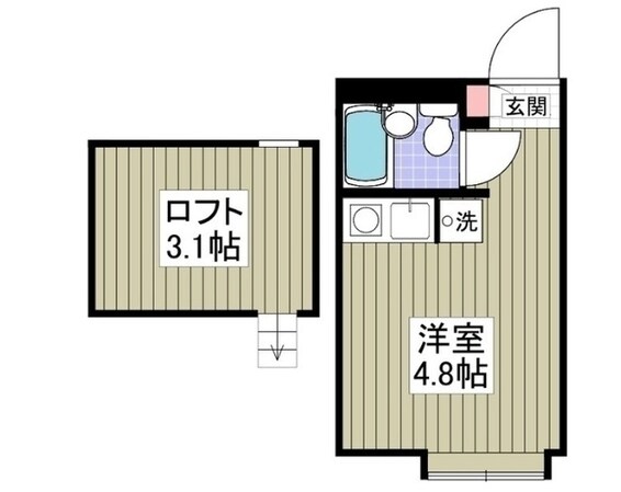 ユナイト山手コスタリカの杜の物件間取画像